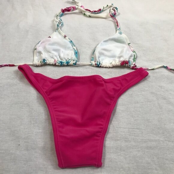 Recco brazilian bright floral print bikini - Picture 8 of 9
